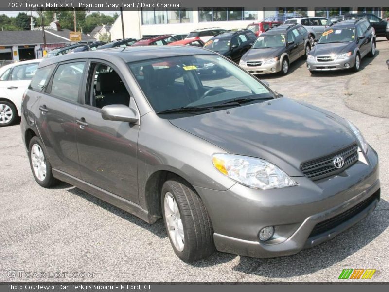Phantom Gray Pearl / Dark Charcoal 2007 Toyota Matrix XR