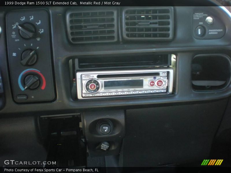 Metallic Red / Mist Gray 1999 Dodge Ram 1500 SLT Extended Cab