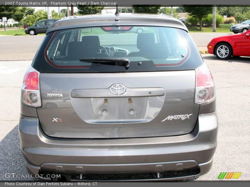 Phantom Gray Pearl / Dark Charcoal 2007 Toyota Matrix XR