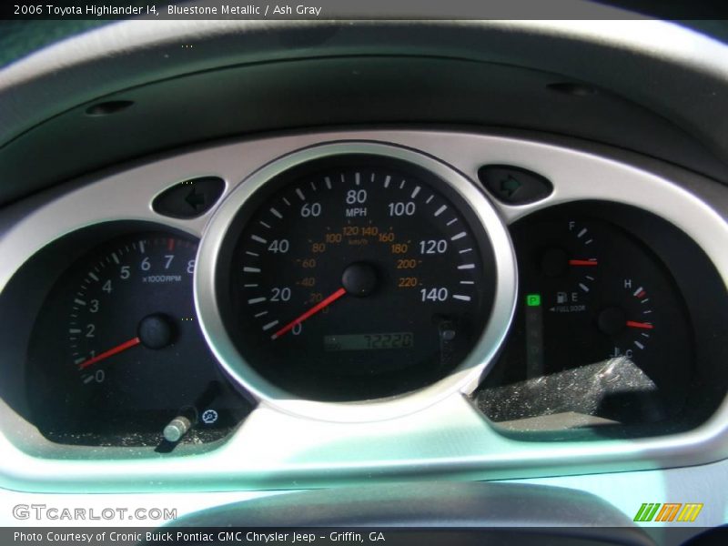Bluestone Metallic / Ash Gray 2006 Toyota Highlander I4