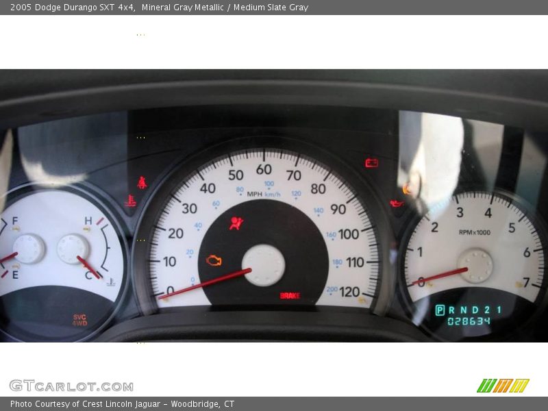 Mineral Gray Metallic / Medium Slate Gray 2005 Dodge Durango SXT 4x4