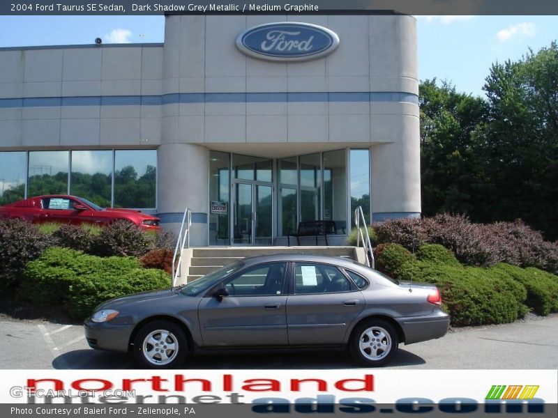Dark Shadow Grey Metallic / Medium Graphite 2004 Ford Taurus SE Sedan