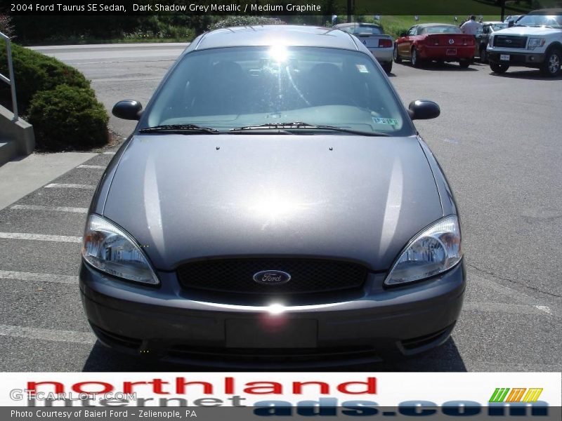 Dark Shadow Grey Metallic / Medium Graphite 2004 Ford Taurus SE Sedan