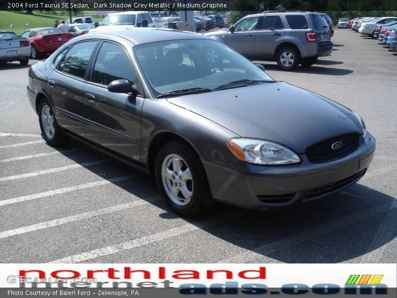 Dark Shadow Grey Metallic / Medium Graphite 2004 Ford Taurus SE Sedan