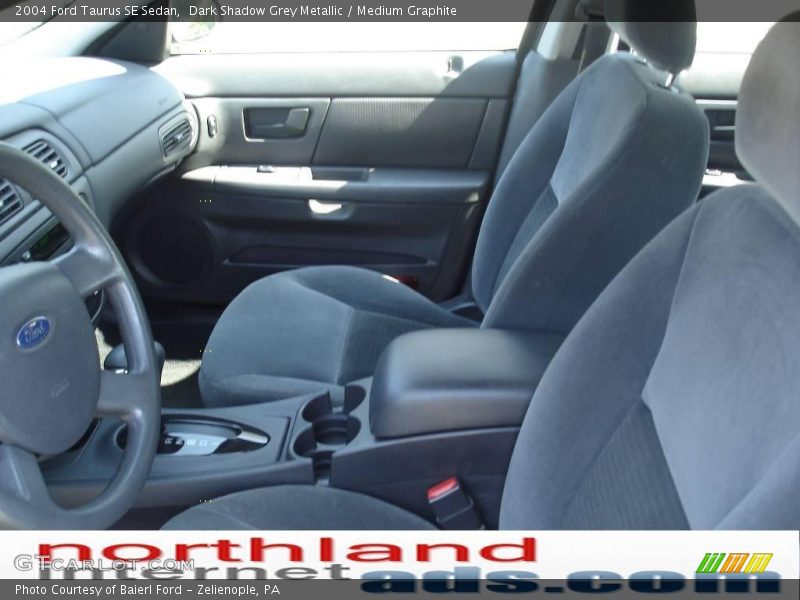 Dark Shadow Grey Metallic / Medium Graphite 2004 Ford Taurus SE Sedan