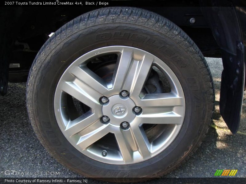 Black / Beige 2007 Toyota Tundra Limited CrewMax 4x4