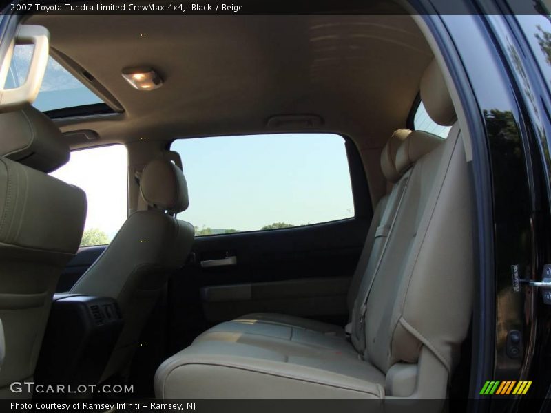 Black / Beige 2007 Toyota Tundra Limited CrewMax 4x4