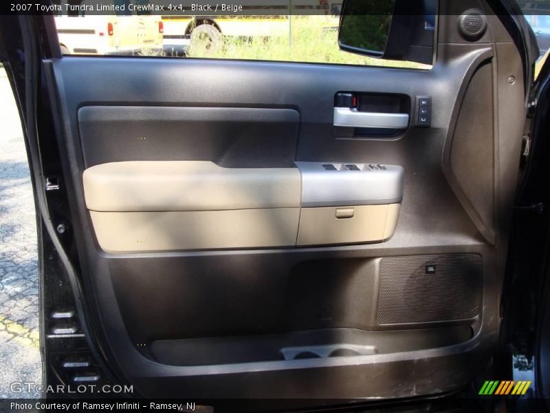 Black / Beige 2007 Toyota Tundra Limited CrewMax 4x4