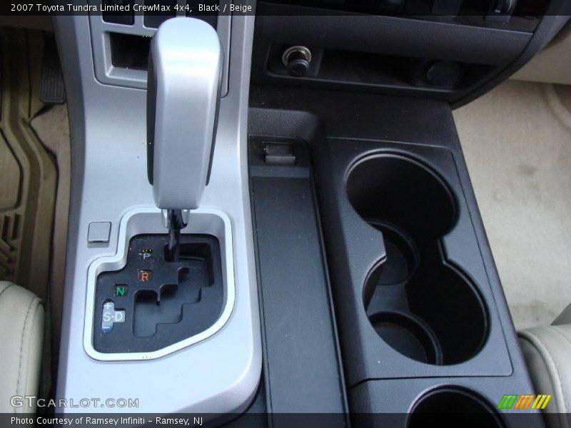 Black / Beige 2007 Toyota Tundra Limited CrewMax 4x4
