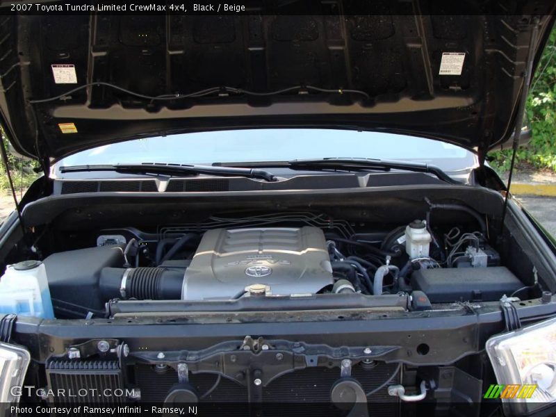 Black / Beige 2007 Toyota Tundra Limited CrewMax 4x4