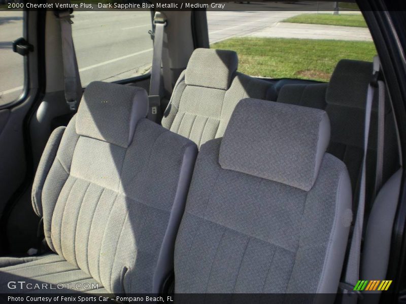 Dark Sapphire Blue Metallic / Medium Gray 2000 Chevrolet Venture Plus