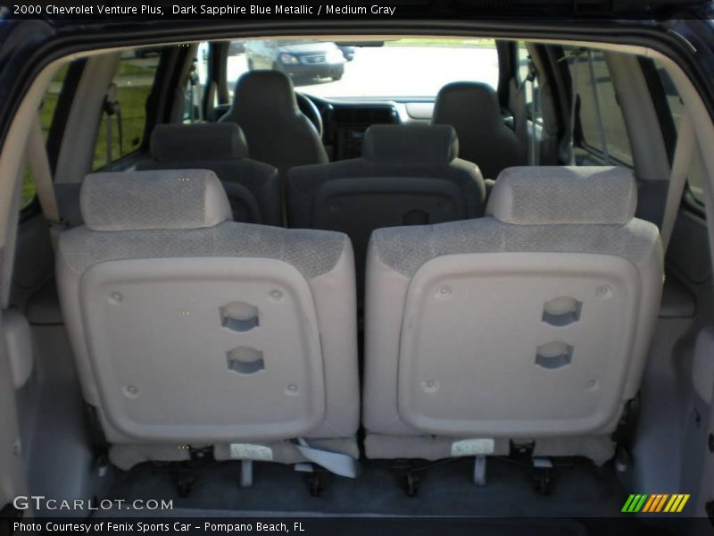 Dark Sapphire Blue Metallic / Medium Gray 2000 Chevrolet Venture Plus