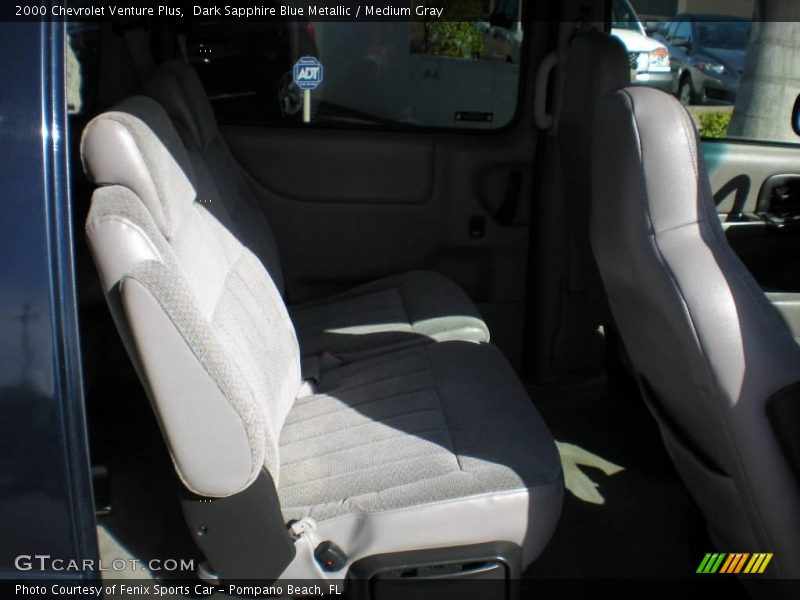 Dark Sapphire Blue Metallic / Medium Gray 2000 Chevrolet Venture Plus
