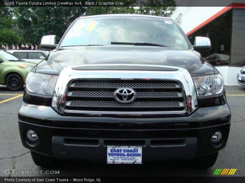 Black / Graphite Gray 2008 Toyota Tundra Limited CrewMax 4x4