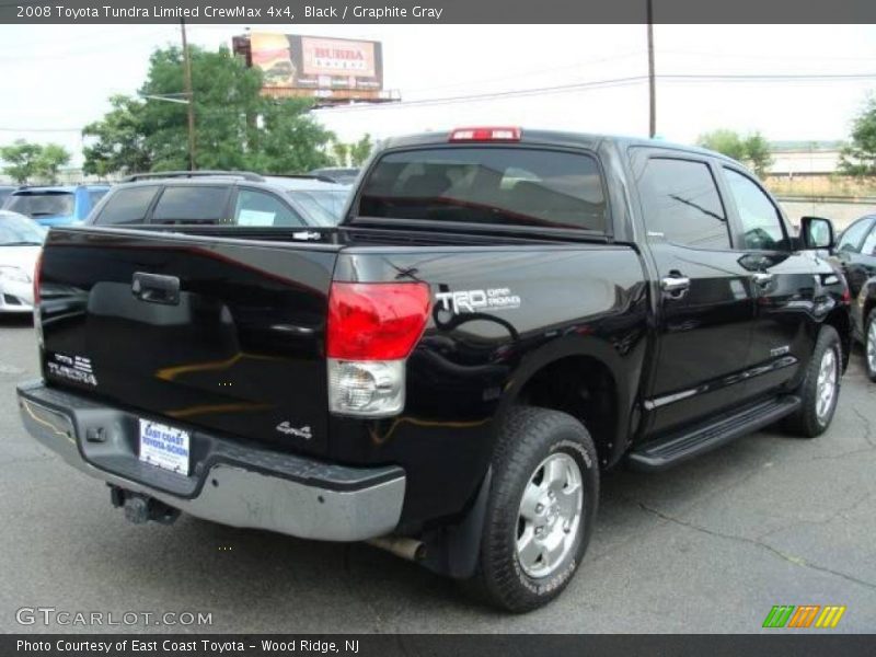 Black / Graphite Gray 2008 Toyota Tundra Limited CrewMax 4x4