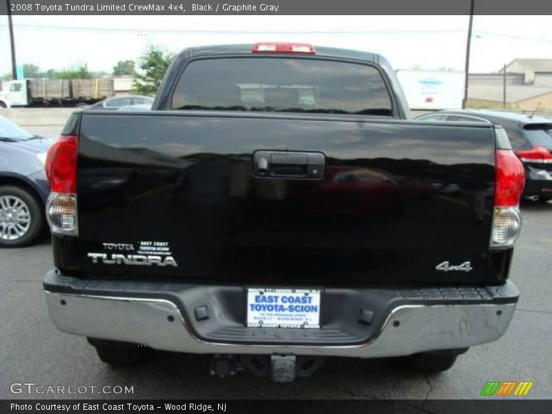 Black / Graphite Gray 2008 Toyota Tundra Limited CrewMax 4x4