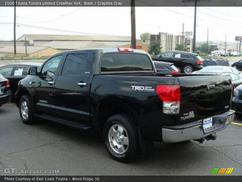 Black / Graphite Gray 2008 Toyota Tundra Limited CrewMax 4x4