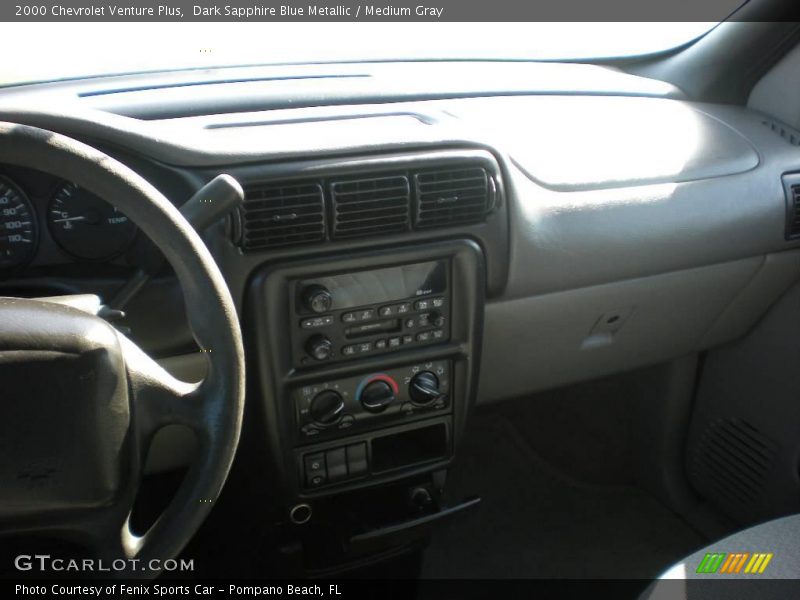 Dark Sapphire Blue Metallic / Medium Gray 2000 Chevrolet Venture Plus