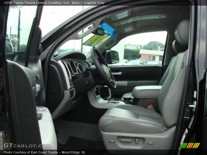 Black / Graphite Gray 2008 Toyota Tundra Limited CrewMax 4x4