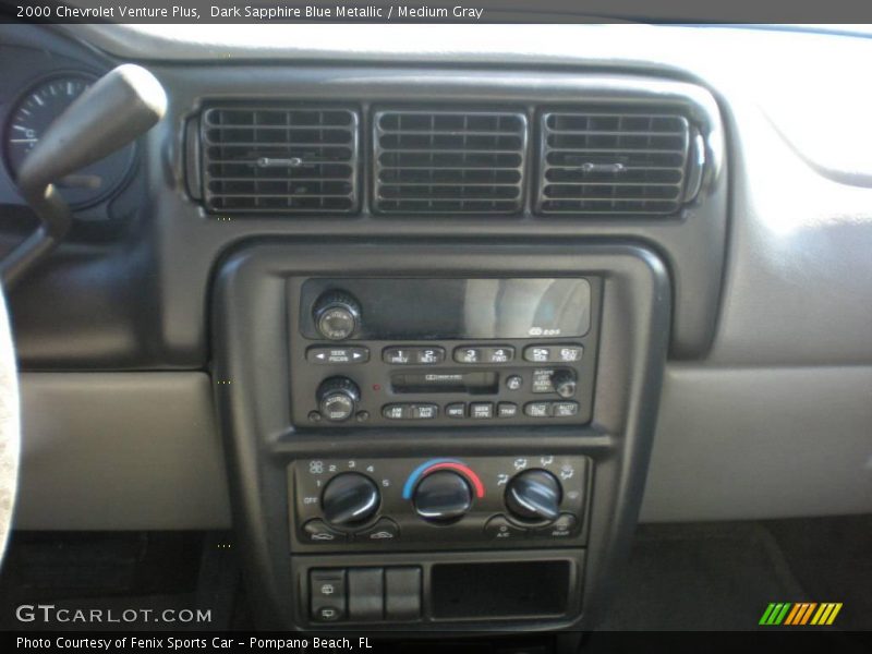 Dark Sapphire Blue Metallic / Medium Gray 2000 Chevrolet Venture Plus