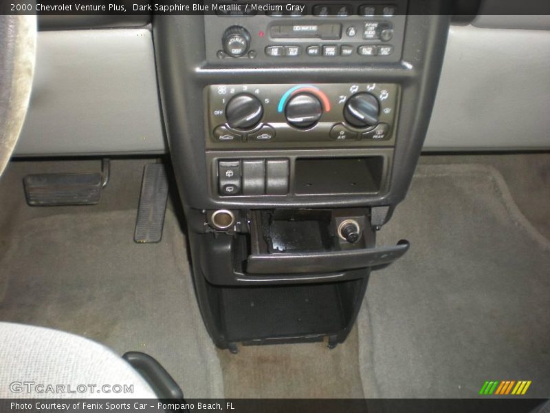 Dark Sapphire Blue Metallic / Medium Gray 2000 Chevrolet Venture Plus