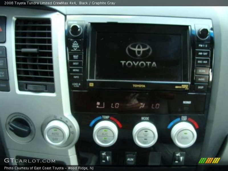 Black / Graphite Gray 2008 Toyota Tundra Limited CrewMax 4x4