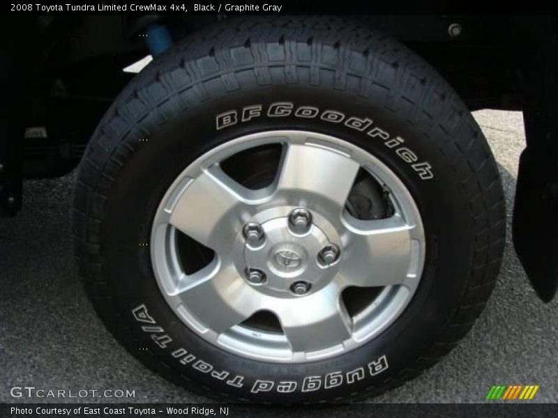 Black / Graphite Gray 2008 Toyota Tundra Limited CrewMax 4x4