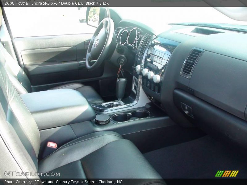 Black / Black 2008 Toyota Tundra SR5 X-SP Double Cab