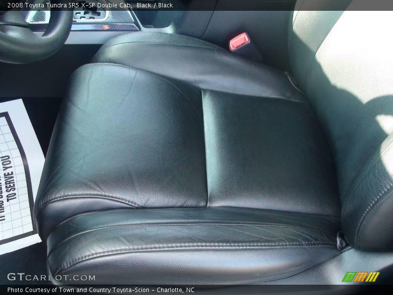 Black / Black 2008 Toyota Tundra SR5 X-SP Double Cab