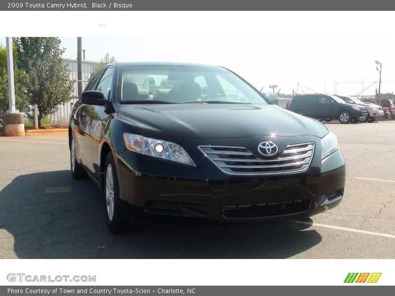 Black / Bisque 2009 Toyota Camry Hybrid