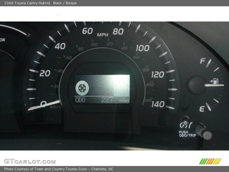 Black / Bisque 2009 Toyota Camry Hybrid