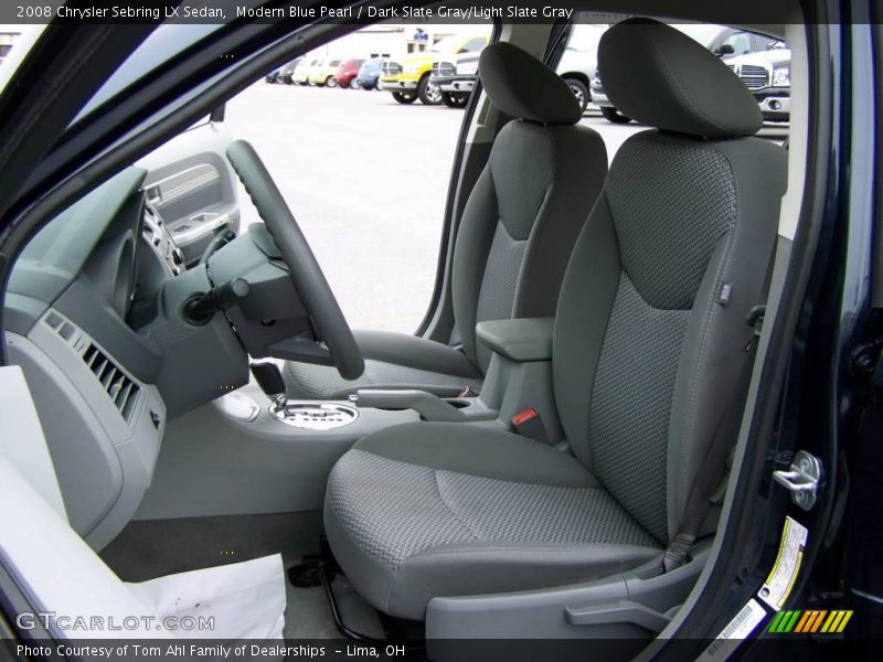 Modern Blue Pearl / Dark Slate Gray/Light Slate Gray 2008 Chrysler Sebring LX Sedan