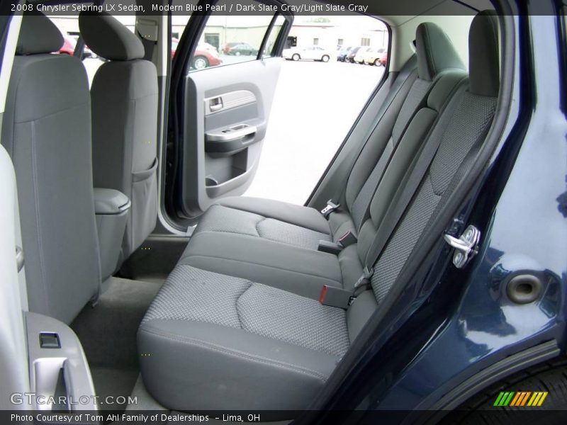 Modern Blue Pearl / Dark Slate Gray/Light Slate Gray 2008 Chrysler Sebring LX Sedan
