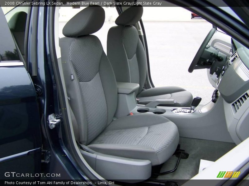 Modern Blue Pearl / Dark Slate Gray/Light Slate Gray 2008 Chrysler Sebring LX Sedan