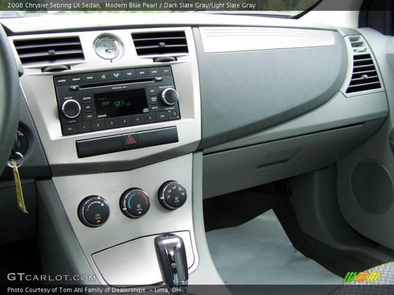 Modern Blue Pearl / Dark Slate Gray/Light Slate Gray 2008 Chrysler Sebring LX Sedan