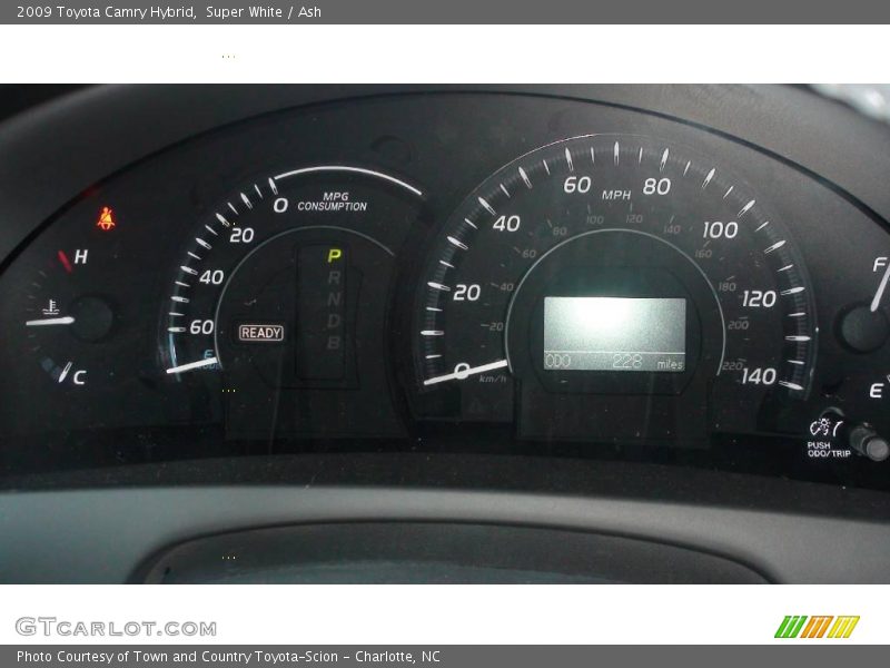 Super White / Ash 2009 Toyota Camry Hybrid