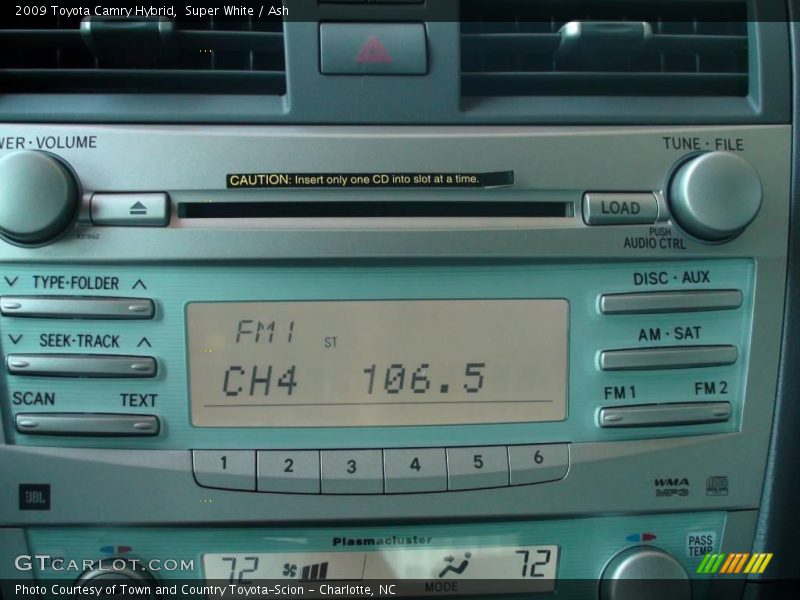 Super White / Ash 2009 Toyota Camry Hybrid
