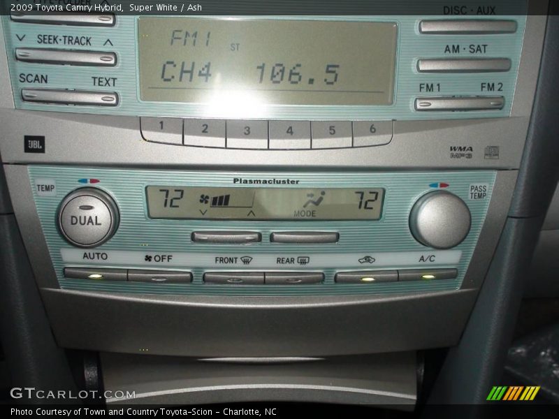 Super White / Ash 2009 Toyota Camry Hybrid