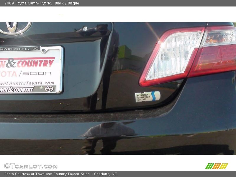 Black / Bisque 2009 Toyota Camry Hybrid