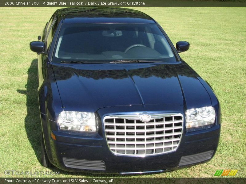 Midnight Blue Pearlcoat / Dark Slate Gray/Light Graystone 2006 Chrysler 300