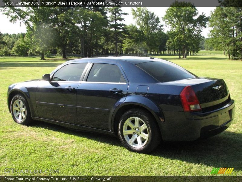 Midnight Blue Pearlcoat / Dark Slate Gray/Light Graystone 2006 Chrysler 300