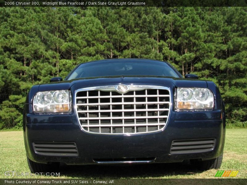 Midnight Blue Pearlcoat / Dark Slate Gray/Light Graystone 2006 Chrysler 300