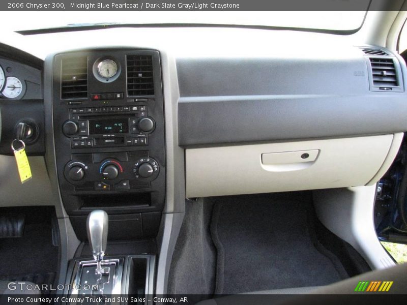 Midnight Blue Pearlcoat / Dark Slate Gray/Light Graystone 2006 Chrysler 300