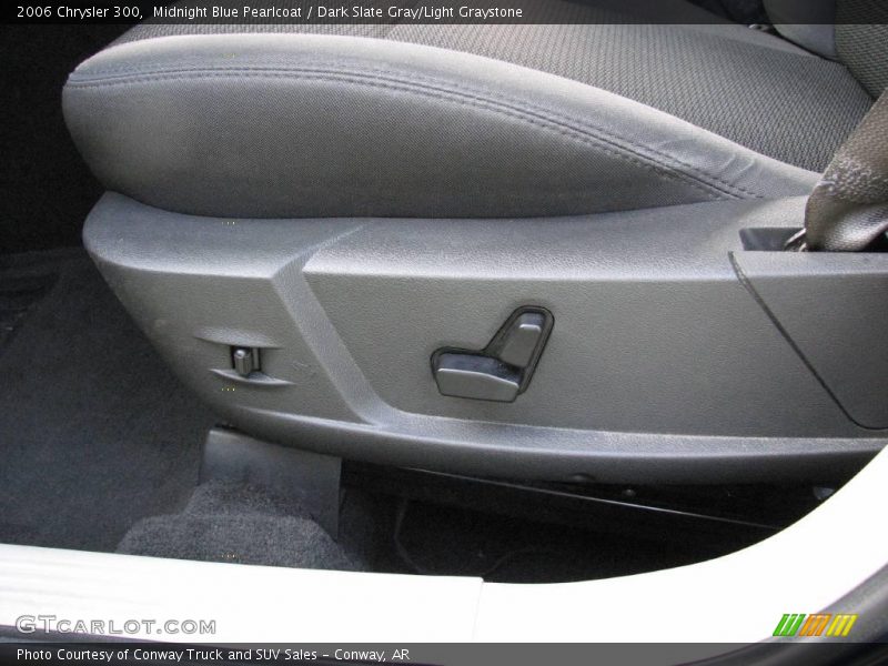 Midnight Blue Pearlcoat / Dark Slate Gray/Light Graystone 2006 Chrysler 300