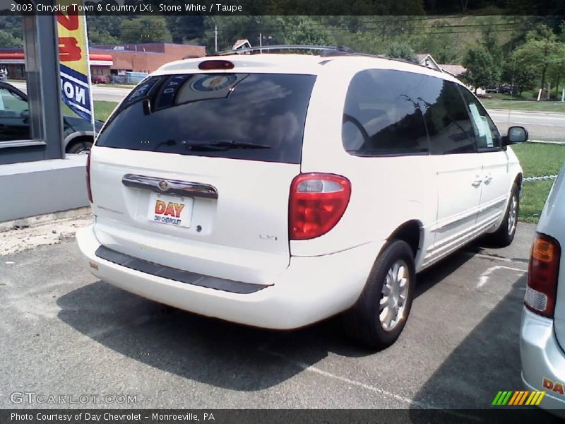 Stone White / Taupe 2003 Chrysler Town & Country LXi
