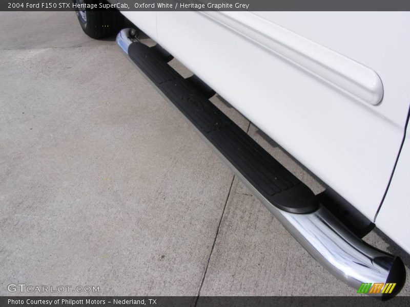 Oxford White / Heritage Graphite Grey 2004 Ford F150 STX Heritage SuperCab
