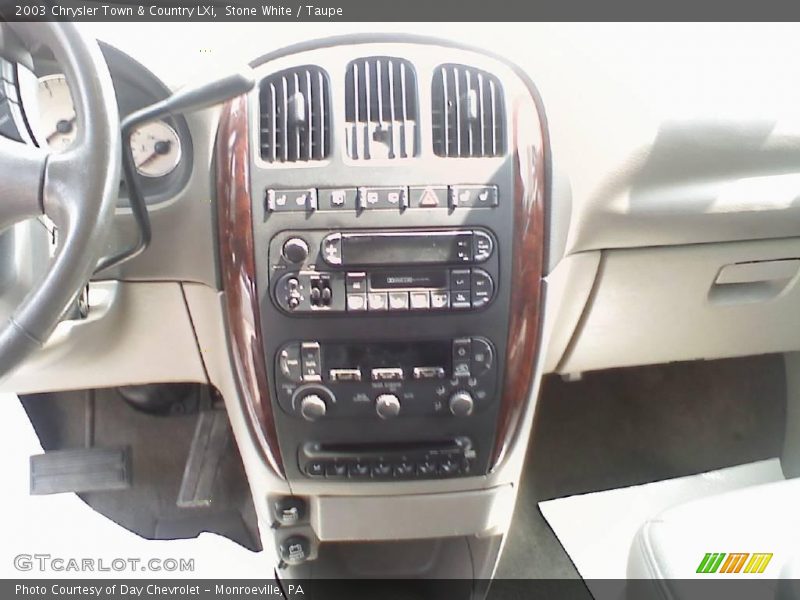 Stone White / Taupe 2003 Chrysler Town & Country LXi