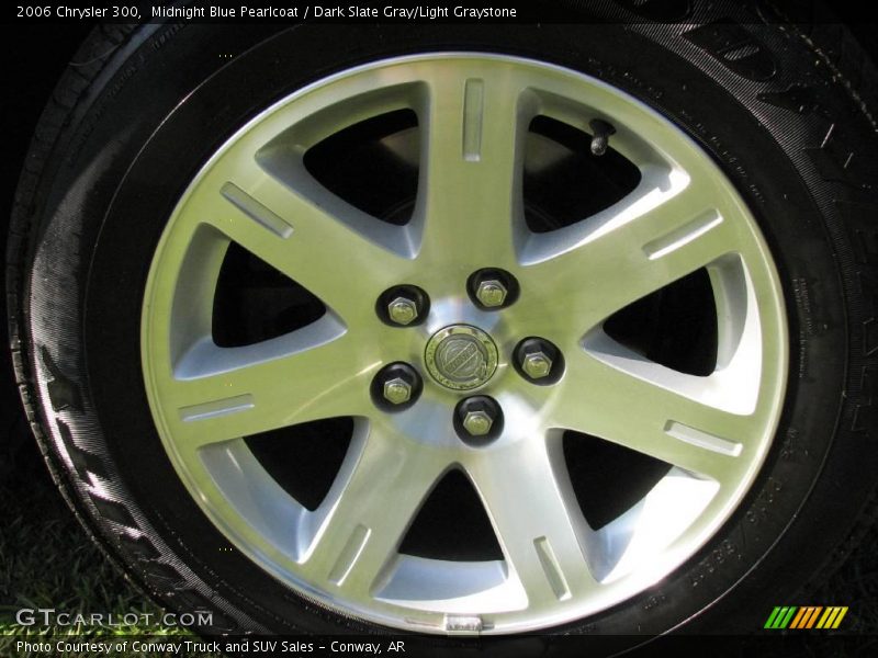 Midnight Blue Pearlcoat / Dark Slate Gray/Light Graystone 2006 Chrysler 300
