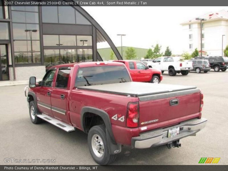 Sport Red Metallic / Tan 2007 Chevrolet Silverado 2500HD Classic LT Crew Cab 4x4