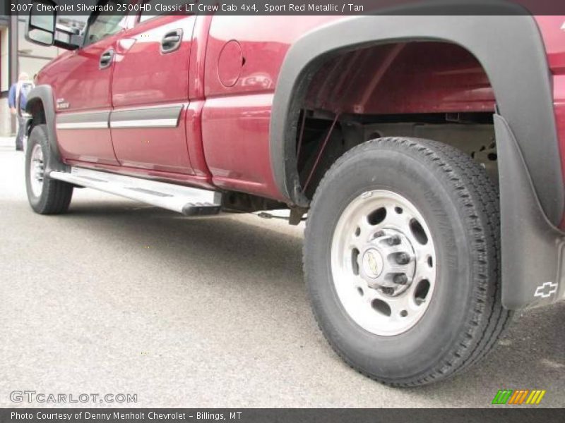Sport Red Metallic / Tan 2007 Chevrolet Silverado 2500HD Classic LT Crew Cab 4x4